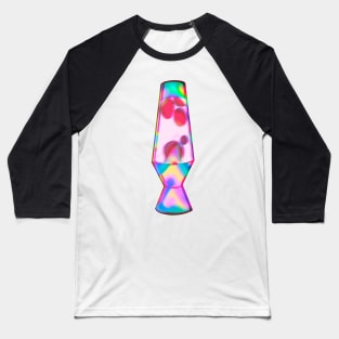 Retro Holographic lava lamp magnet Baseball T-Shirt